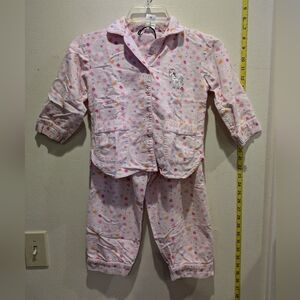 palomino Adorable Pink and Orange Kids Pajama Set